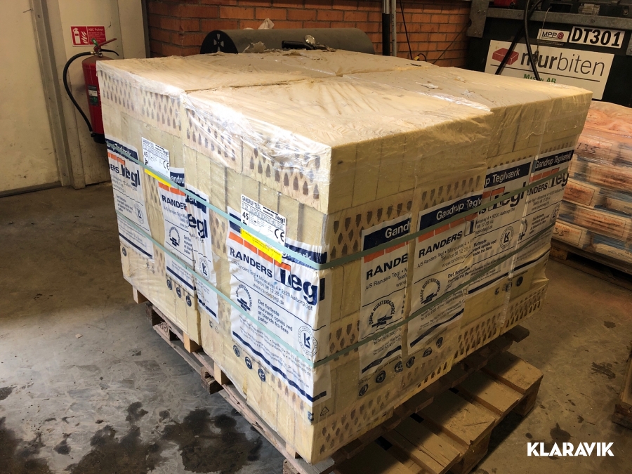 Fasadtegel borstat håltegel Randers RT225