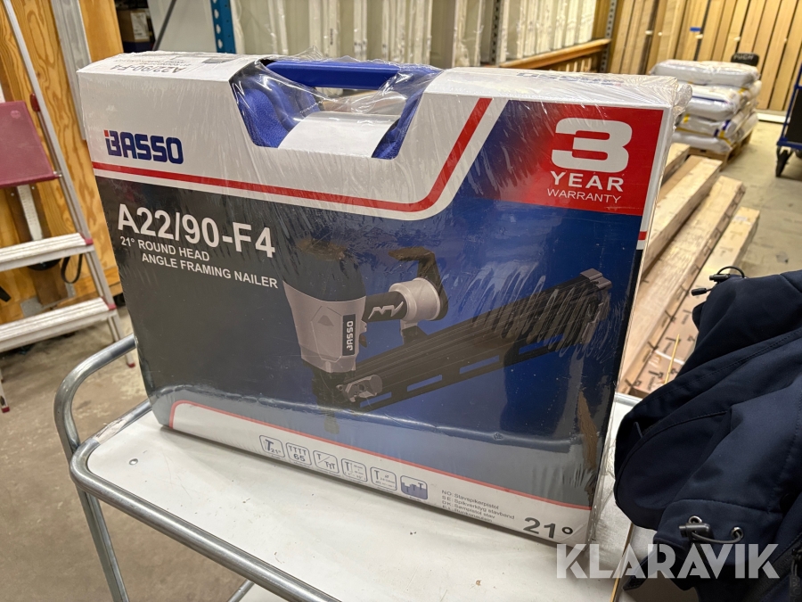 Spikpistol stavband Basso A22/90-F4