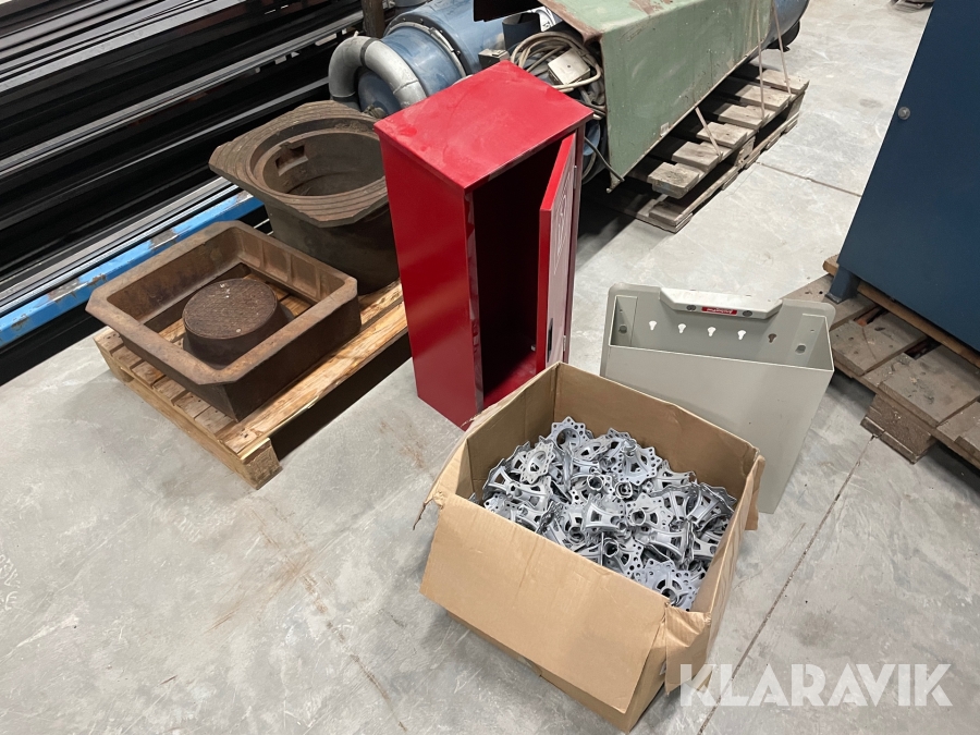 Diverse bygg och brandmaterial