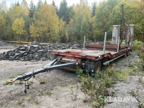 Maskintrailer WBL TDU-30