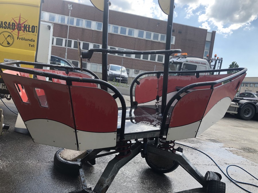 Båt för lekplats Hags