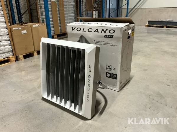 Fläktluftvärmare/Aerotemper Volcano VTS VR1 EC
