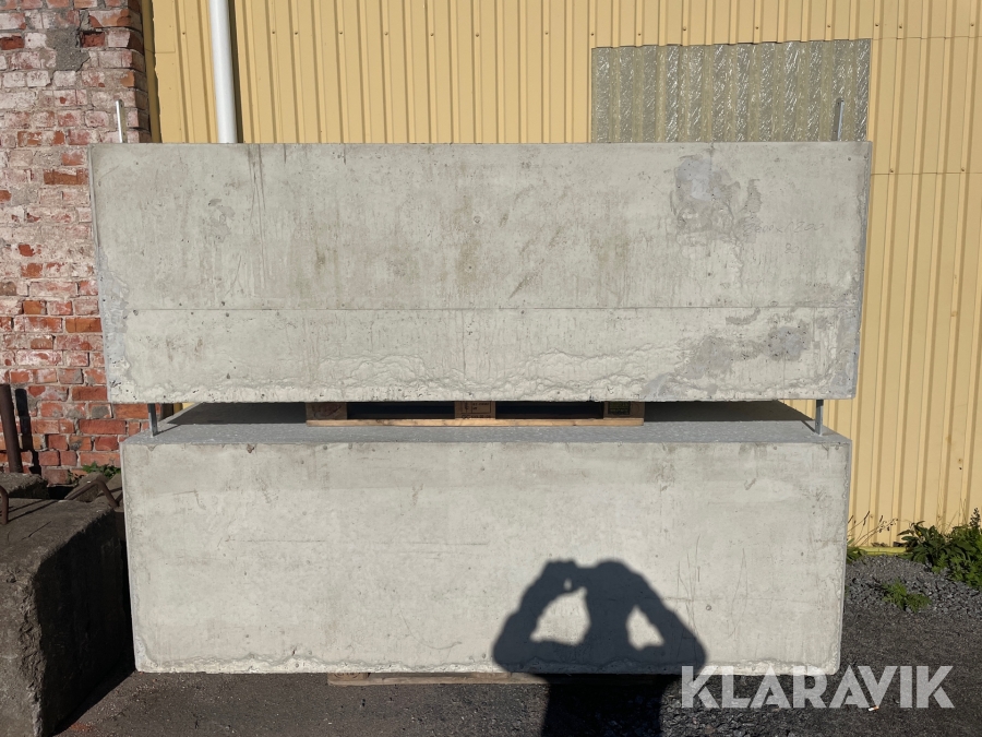 Flytblock betong till brygga 2st