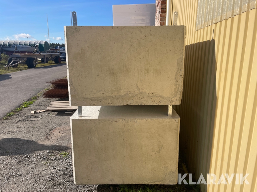 Flytblock betong till brygga 2st