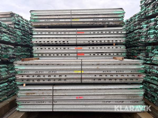 Ställningsmateriall Stålplank 0,32 - 3,07m