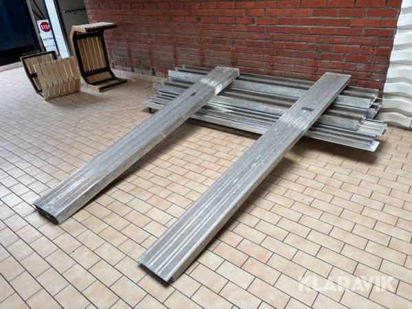 Aluminiumramper 8st