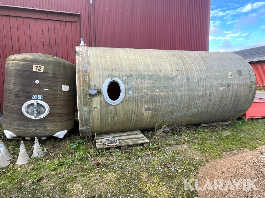Glasfibertankar 23 ö 3,5 m3