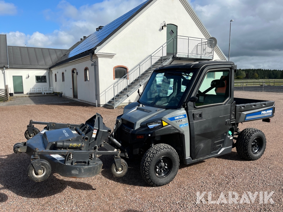 UTV Polaris Brutus HD PTO 4 redskap