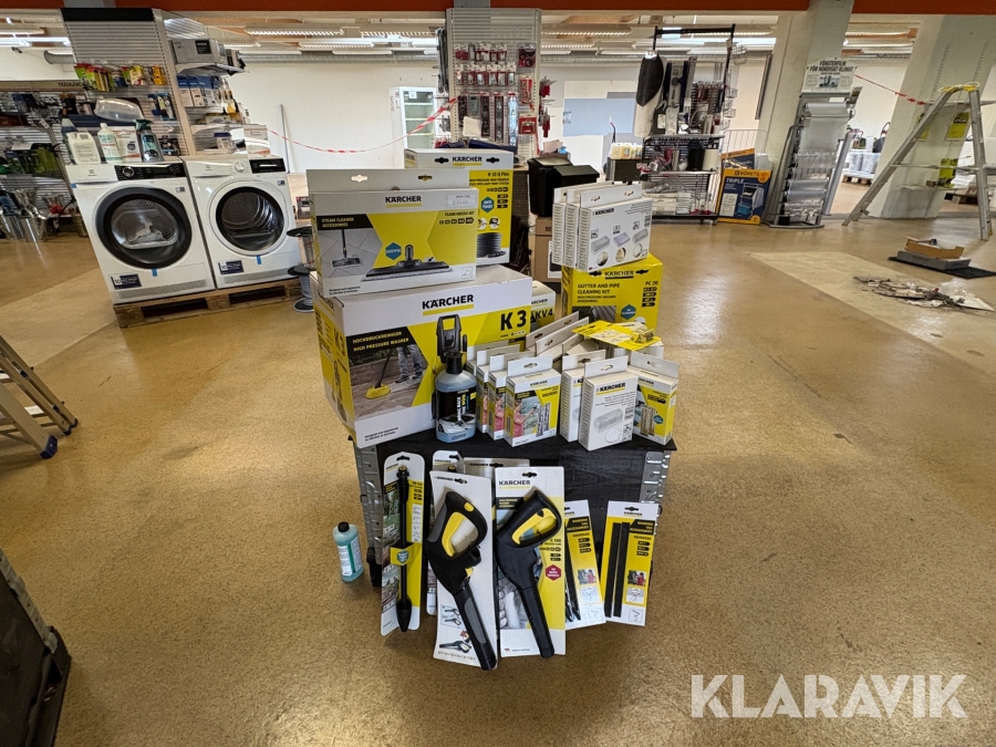 Parti med tillbehör Kärcher