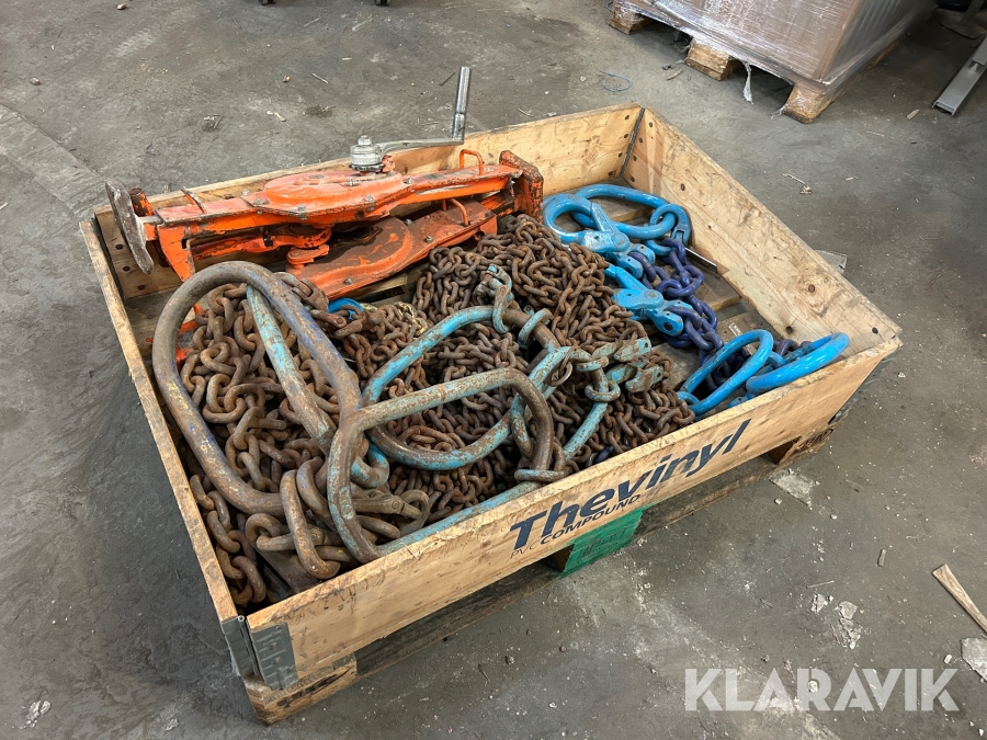 Lyftredskap & kättingar mm
