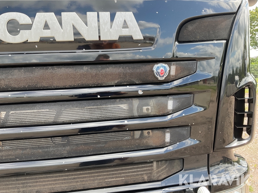 Kranbil Scania R400 med HIAB-kran
