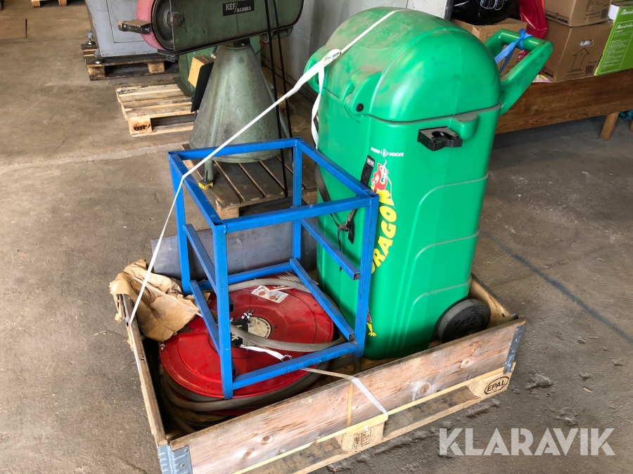 Återvinningstunna / Brandslang / Ställning Pure solve Spill Dragon