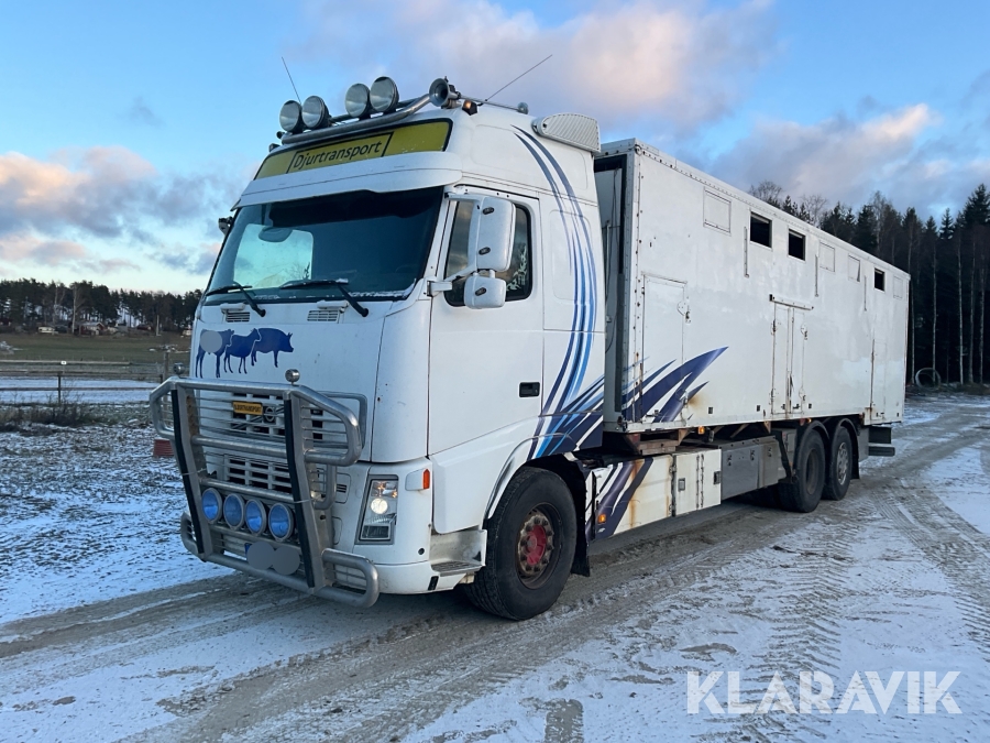 Djurtransport Volvo FH 12