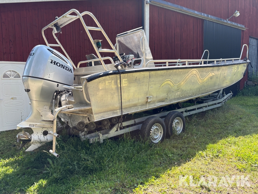 Båt/arbetsbåt Alukin SPW750