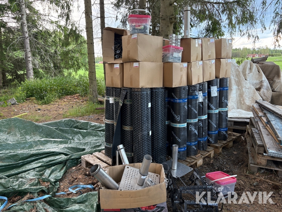 Ytpapp med skruv, stosar , stegar