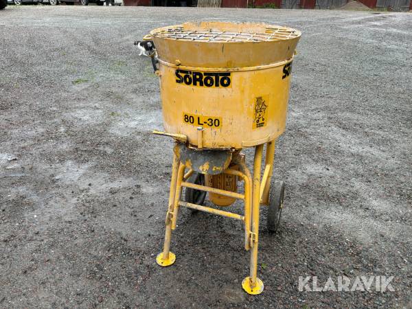 Tvångsblandare SoRoTo 80 L -30