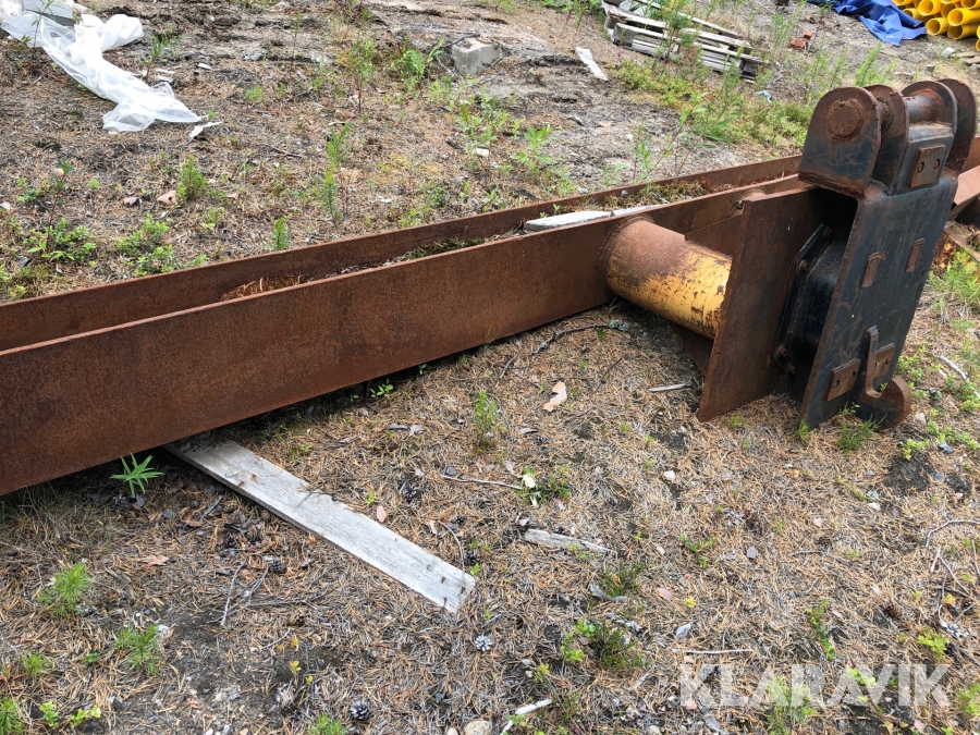 Planeringsbalk För grävmaskin 