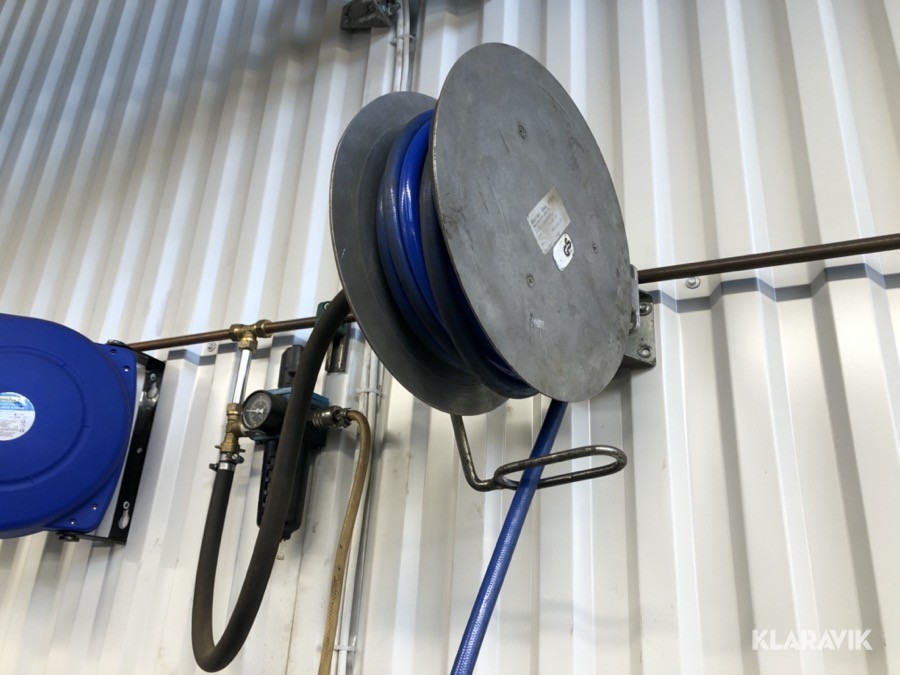 Slangvinda vägghängd med retur