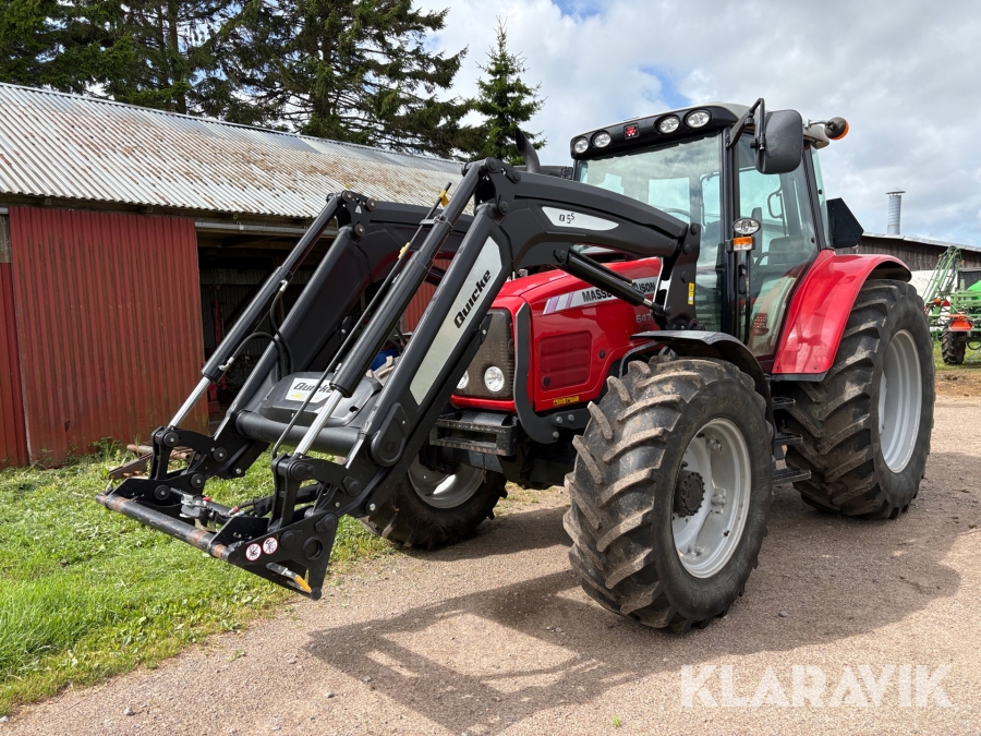 Traktor Massey Ferguson 6470 Dyna-6 med frontlastare