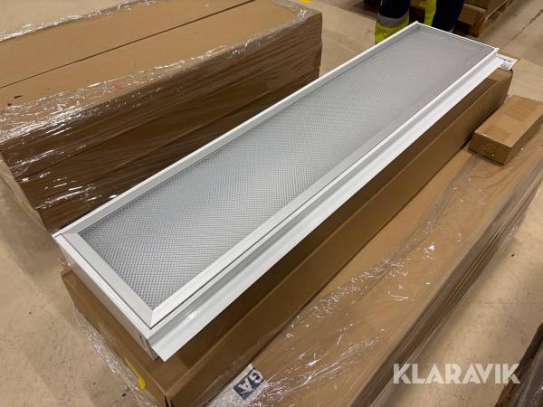 Led Armaturer Glamox DLT RS 2800HF 19st för inbyggnad