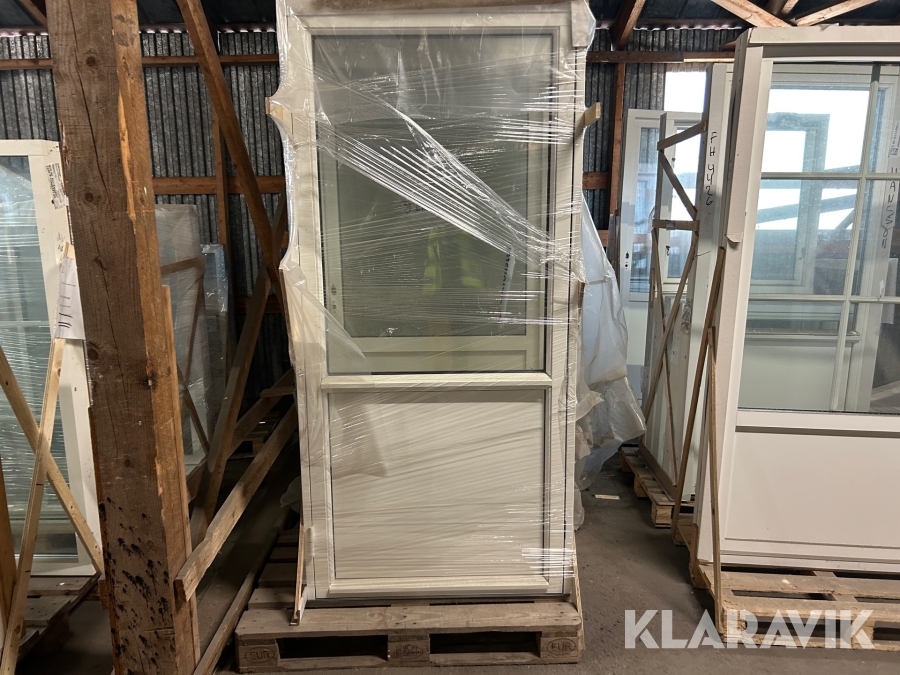 Balkongdörr Elitfönster 10/21-13 vänsterhängd 2st