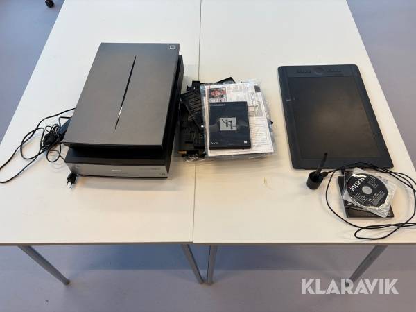 Scanner & Ritplatta Epson & Wacom