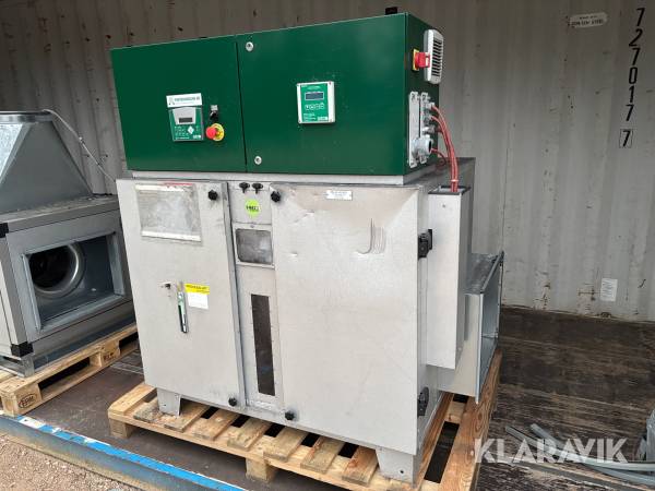 Avfuktare/ Electric heater Pnom 30kW Recusorb RLZ-82