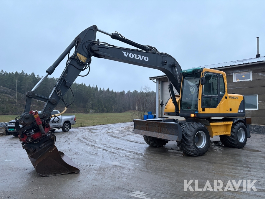 Hjulgrävare Volvo EW160B SMP2, Indexator