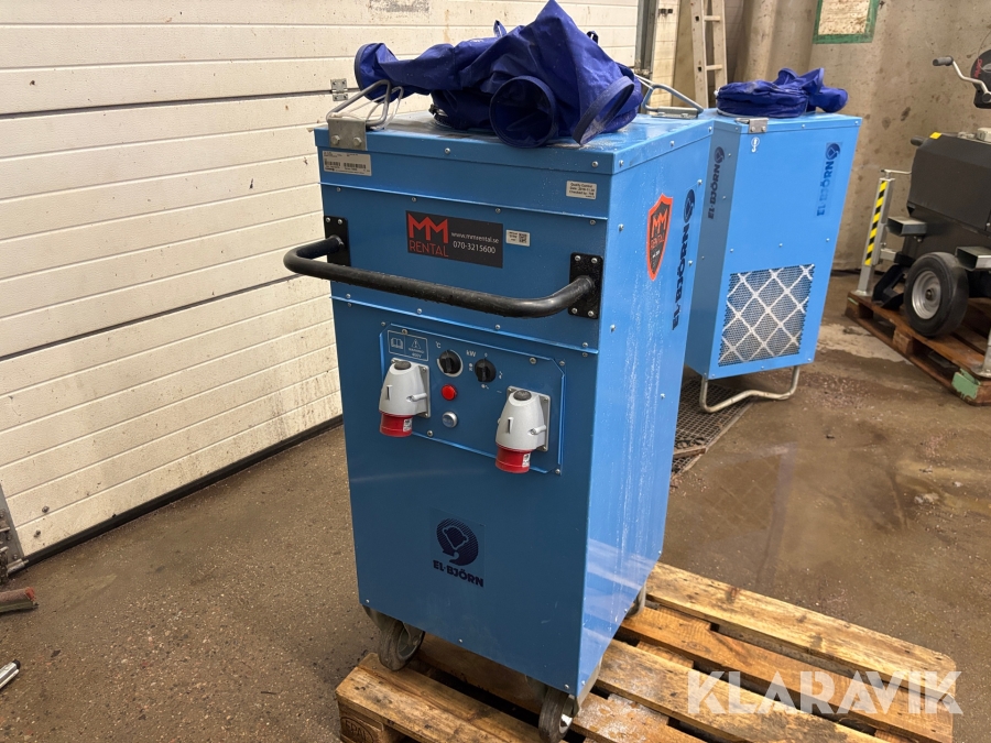 Värmeskåp/fläkt El-Björn TF 18 EL