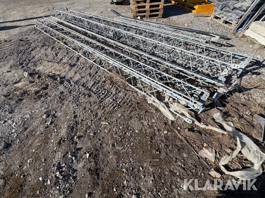 Diverse delar till belysningsmaster