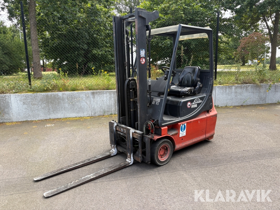 Motviktstruck Linde E16