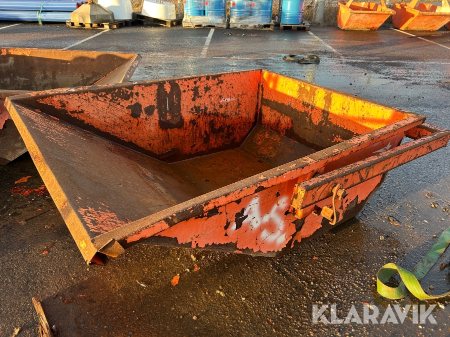 Materialbask Eichinger 1000 liter, 2000 kg