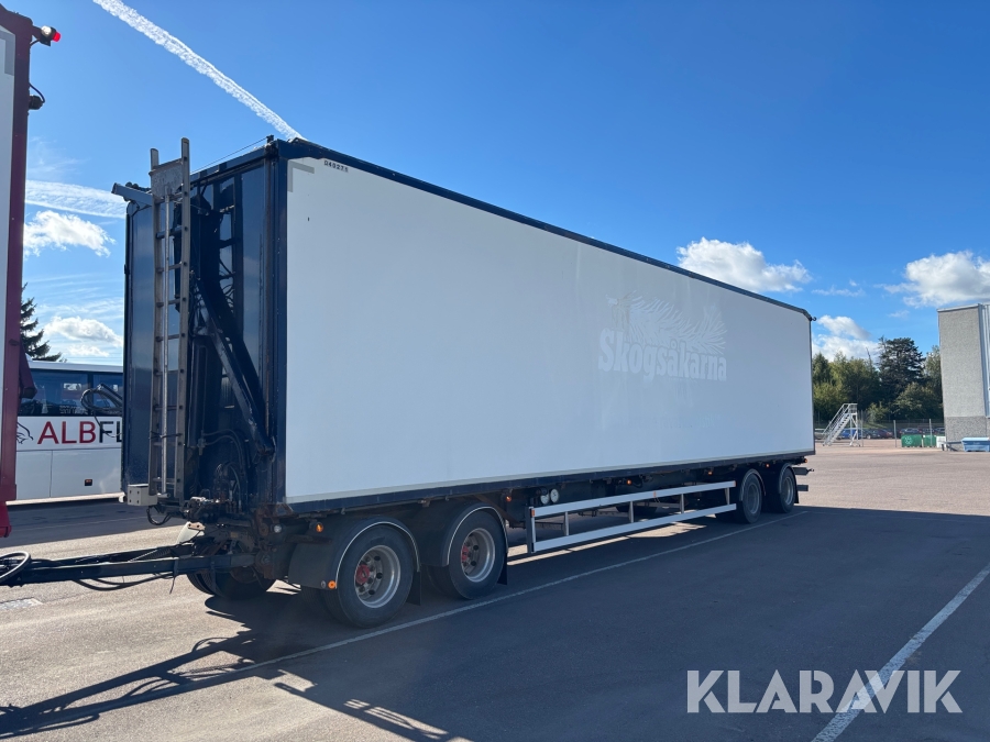 Flissläp Eksjö-vagnen 4-axlat