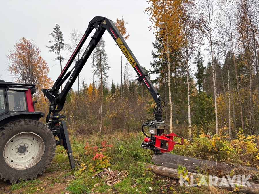 Bioklipp Farmikko 220TCE med FTG Mowi 400 med kran 