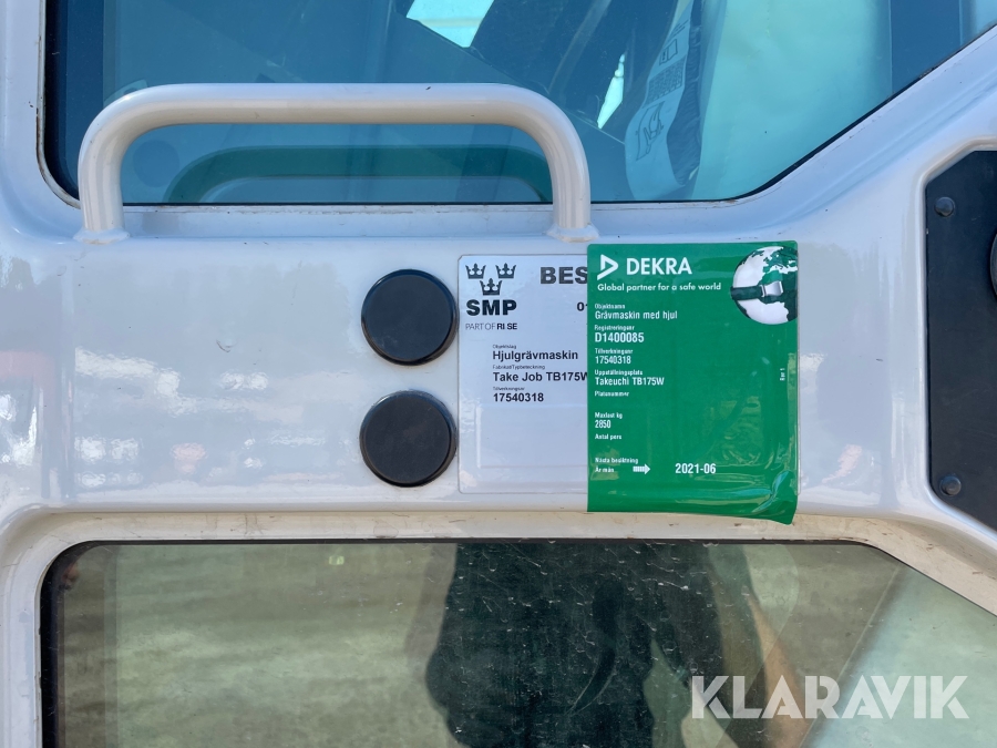 Hjulgrävare Take Job TB 175W