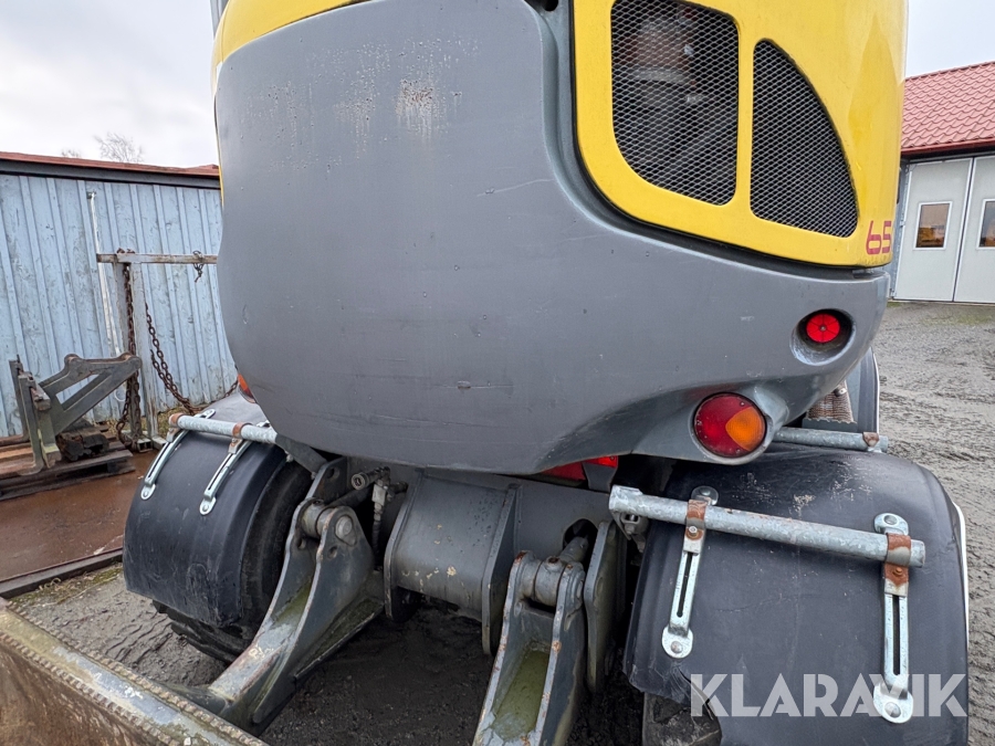 Grävmaskin Wacker Neuson 6503 WD med vagn & redskap