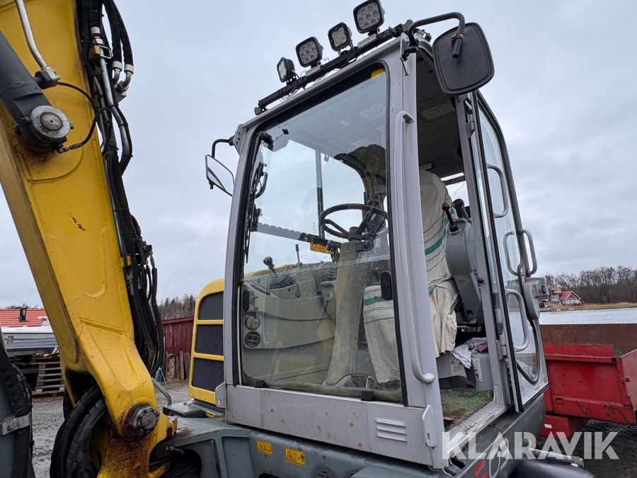 Grävmaskin Wacker Neuson 6503 WD med vagn & redskap