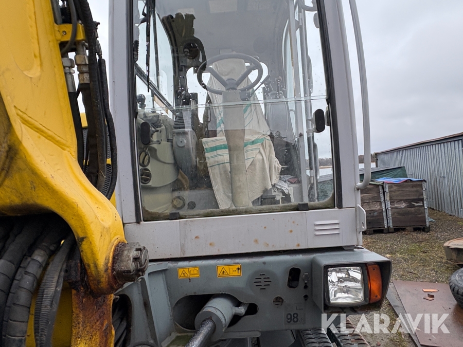 Grävmaskin Wacker Neuson 6503 WD med vagn & redskap