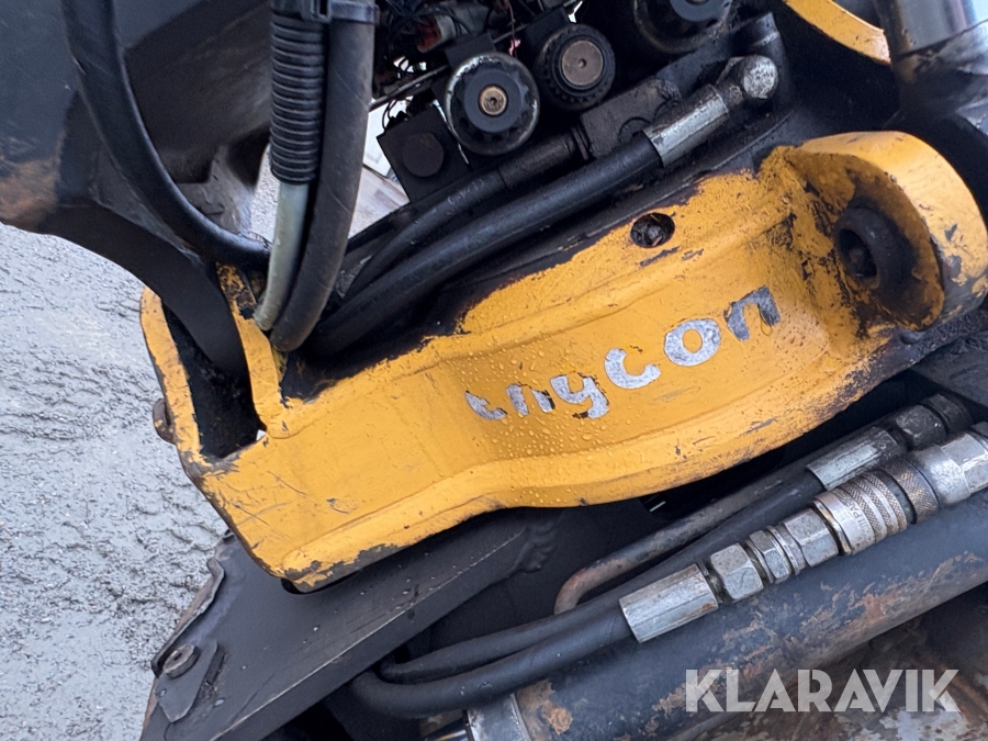 Grävmaskin Wacker Neuson 6503 WD med vagn & redskap