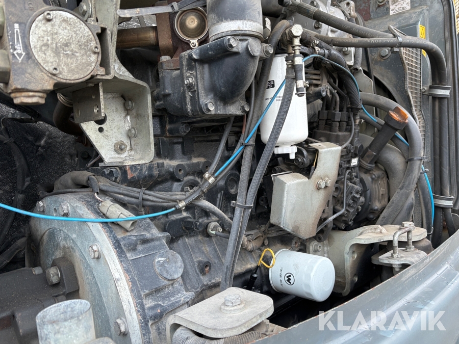 Grävmaskin Wacker Neuson 6503 WD med vagn & redskap