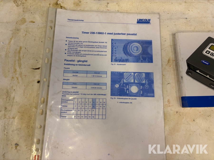 Grävmaskin Wacker Neuson 6503 WD med vagn & redskap