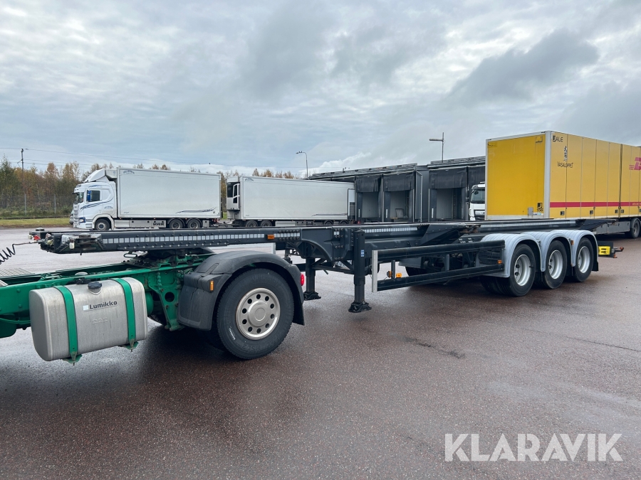 Containerchassie Scania ST39