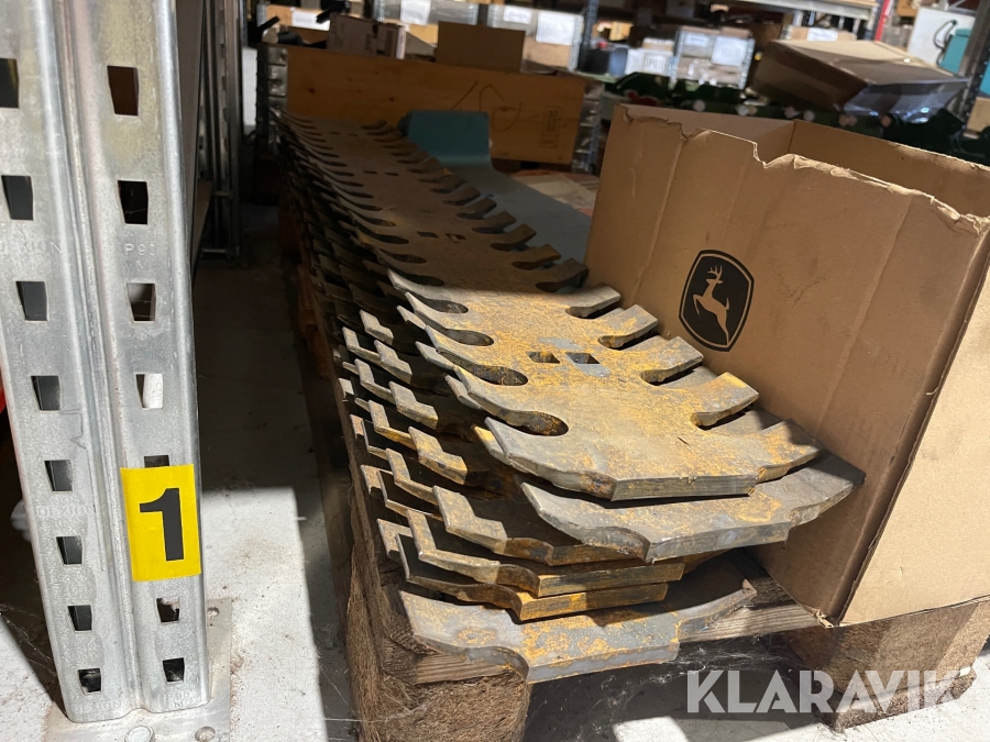 Isrivarskär Hagfors vägstål 6 st kupad tand