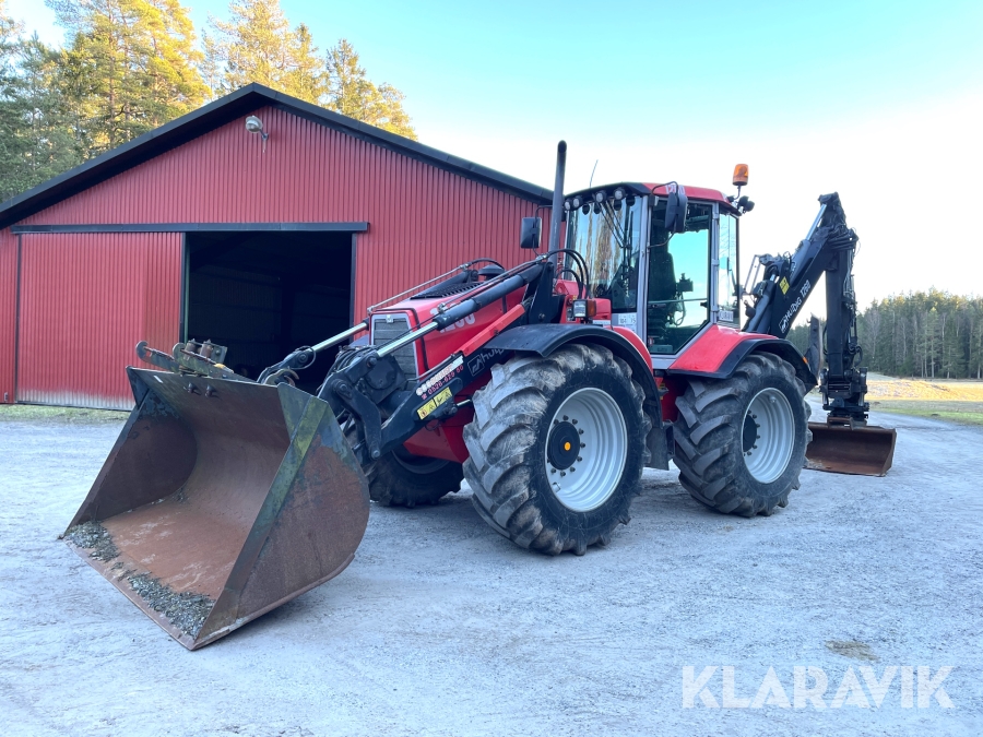 Grävlastare Huddig 1260 med redskap