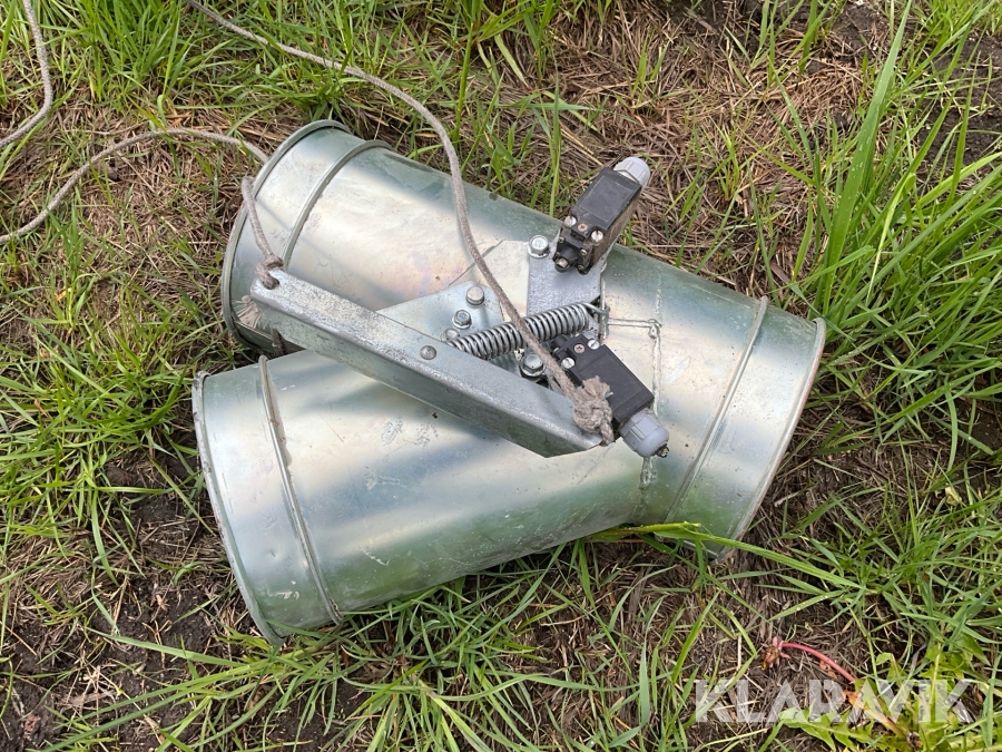 2-vägs spjäll spannmål 200mm