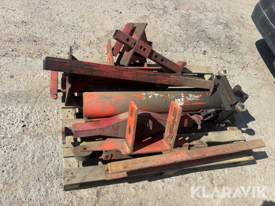 Lastbilsdomkraft till smörjgrop