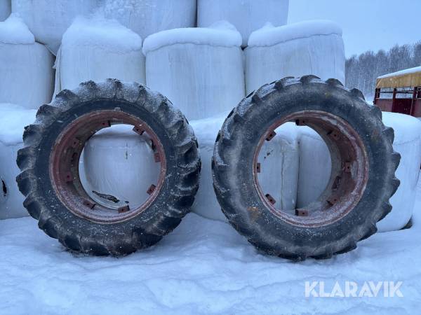 Dubbelmontage 18.4-38 2st