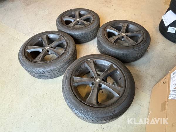 Däck 215/55R18C med fälg Nankang Passion CW-20 till lätt lastbil 4st