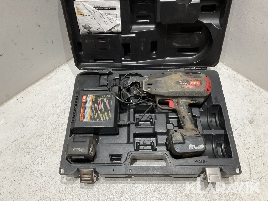 Najmaskin för stål Max RB 397