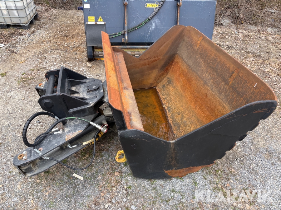 Släntskopa med tilt